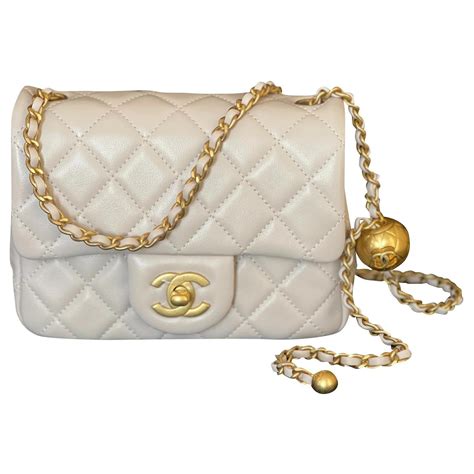 chanel double pearl crush|chanel mini flap bag with top handle.